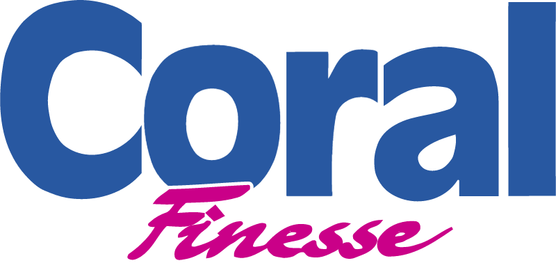 Coral finesse logo vector