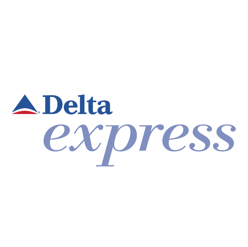 Delta Express vector logo