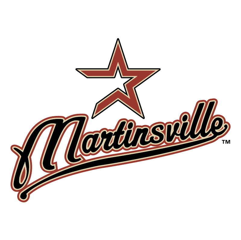 Martinsville Astros vector