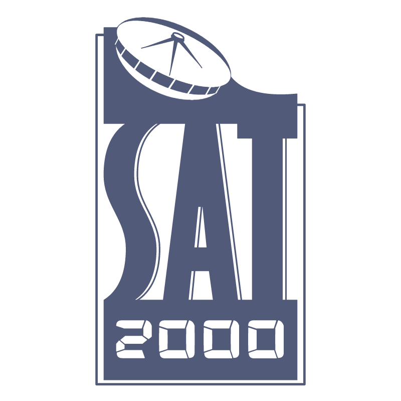 Satellite 2000 vector logo