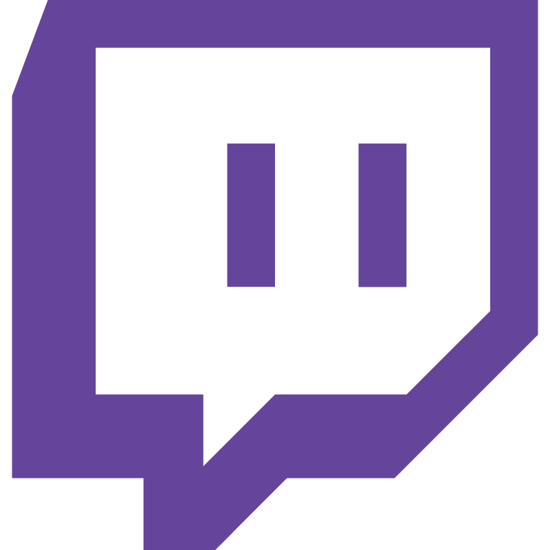 Twitch purple vector