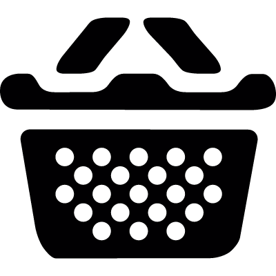 Picnic basket vector logo