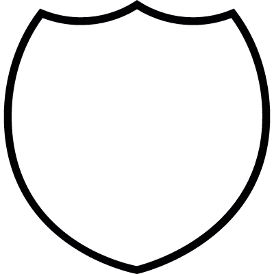 Blank Badge vector logo