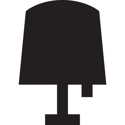 Hotel Lamp vector logo