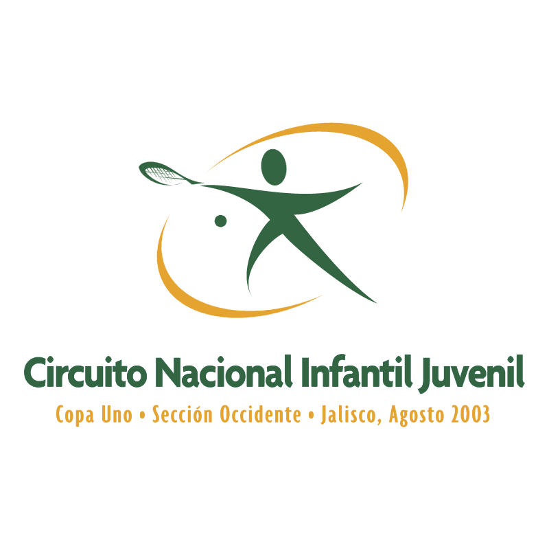 Circuito Nacional Infantil Juvenil vector