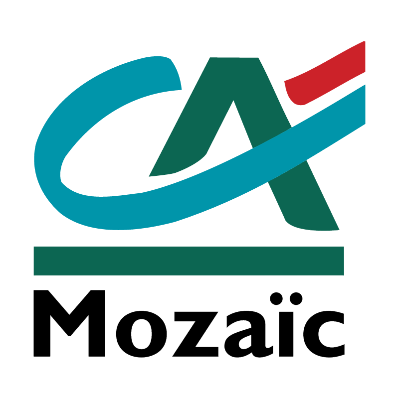 Credit Agricole Mozaic vector