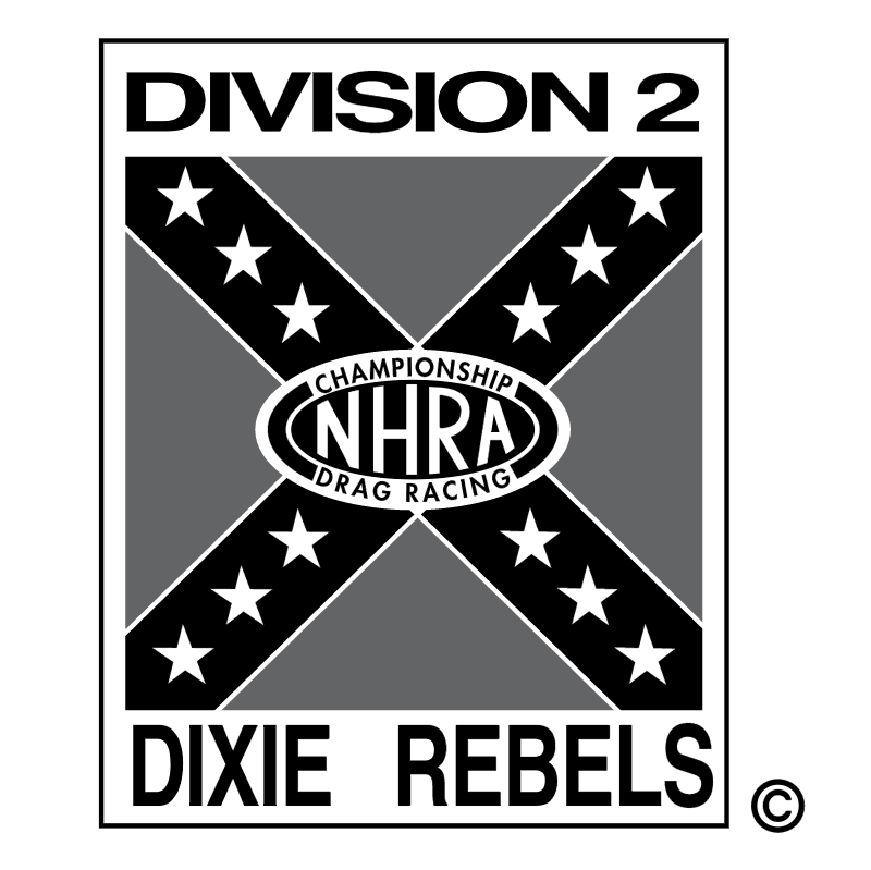 Division 2 Dixie Rebels vector logo