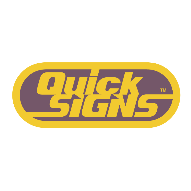 Quick Signs vector