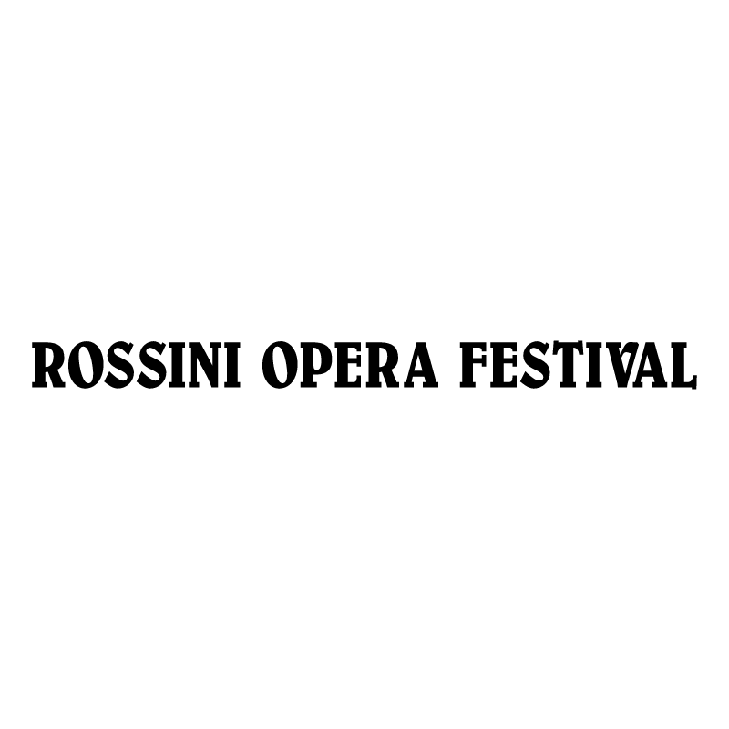 Rossini Opera Festival vector