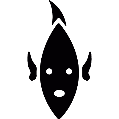 Fish Face vector logo