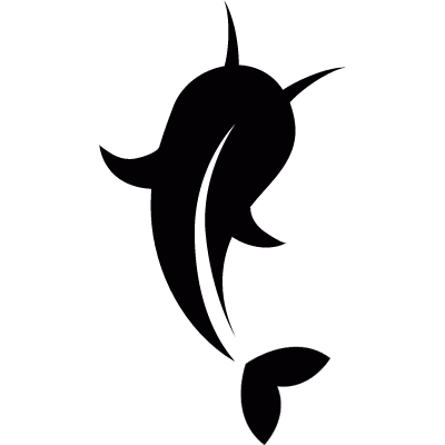 Japan koi fish vector logo