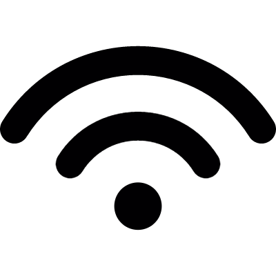 Wireless symbol vector logo