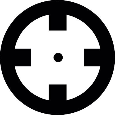 Crosshair vector logo