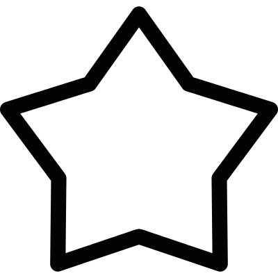 Favourites star vector logo