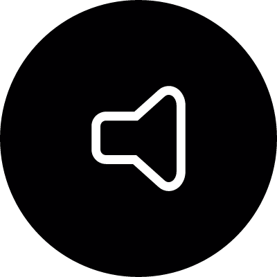 Speaker volume Button vector logo