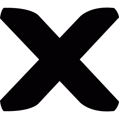 Letter x vector logo