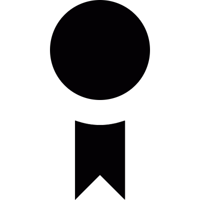 Simple badge vector logo
