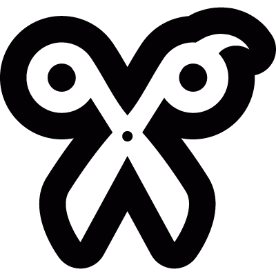 Scissors vector logo
