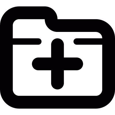 New folder vector logo