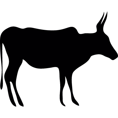 Mammal animal black silhouette vector logo