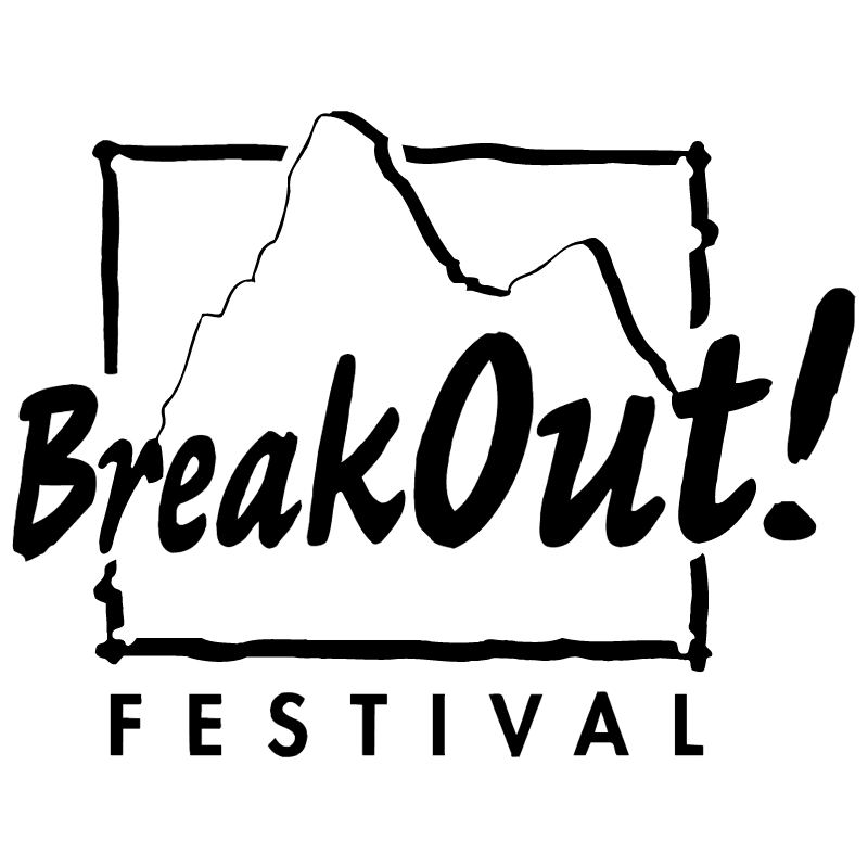 BreakOut! Festival vector logo
