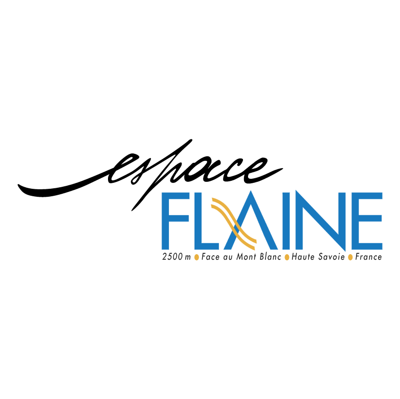 Espace Flaine vector logo