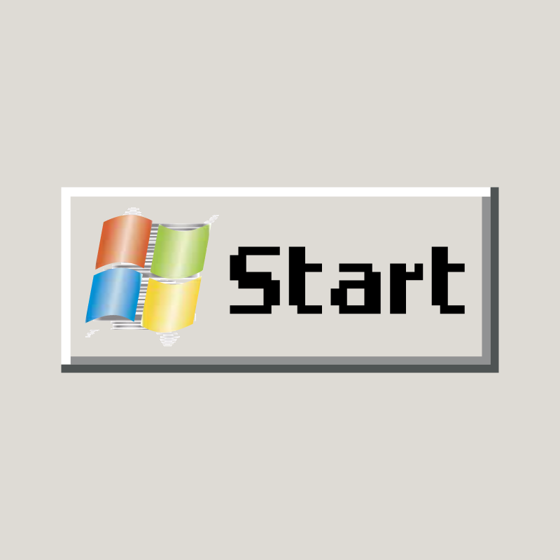 Windows Start Button vector