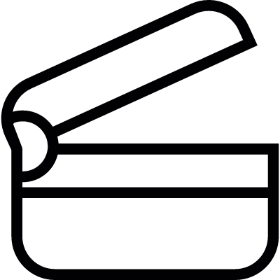 Open Briefcase vector logo