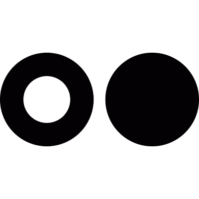 Flickr logo vector logo