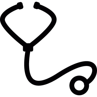 Stethoscope vector logo