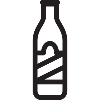 Whisky Brand Bottle vector logo