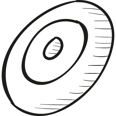 Desarrollo web drawn logo vector logo