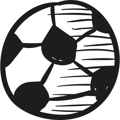 Playground Football Ball vector logo