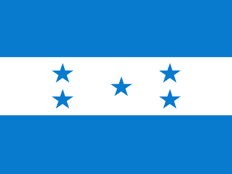 Flag of Honduras vector