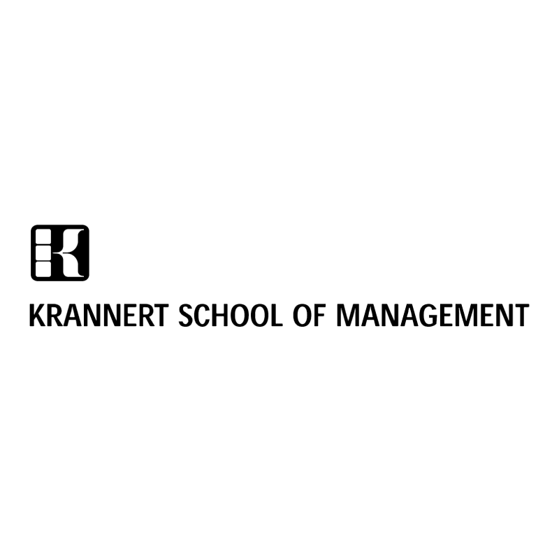 Krannert School of Management vector