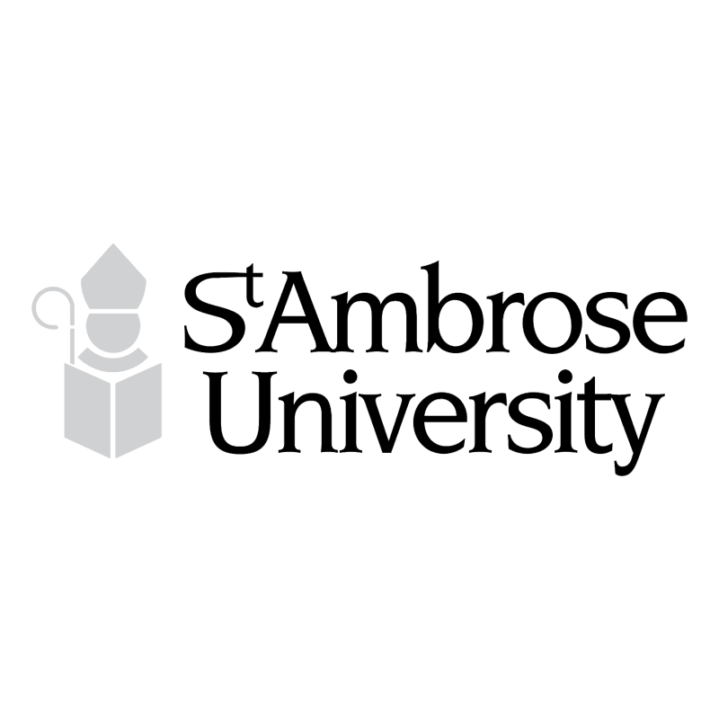 St Ambrose University vector logo