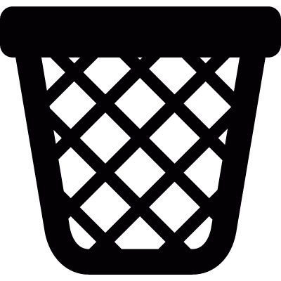Recycling bin vector logo