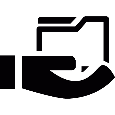 Shared folder vector logo