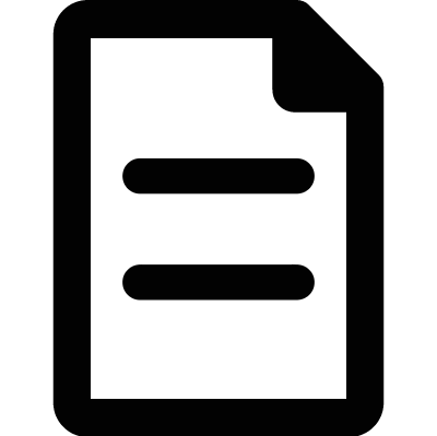 Text Document vector logo