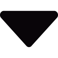 Little down triangular arrow vector