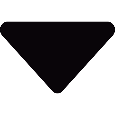 Little down triangular arrow vector logo