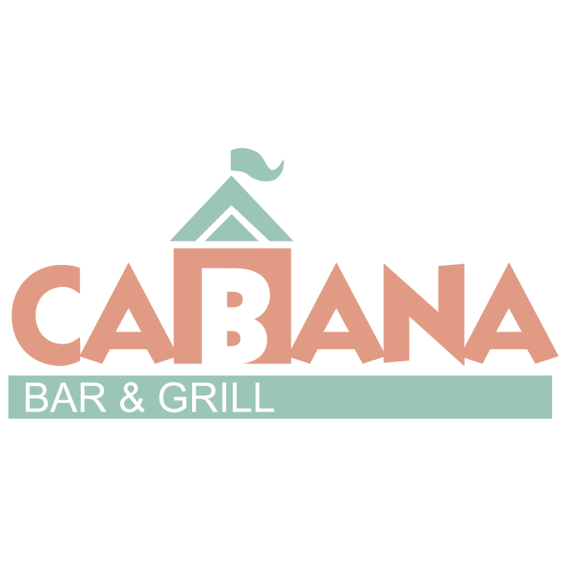 Cabana Bar & Grill vector logo