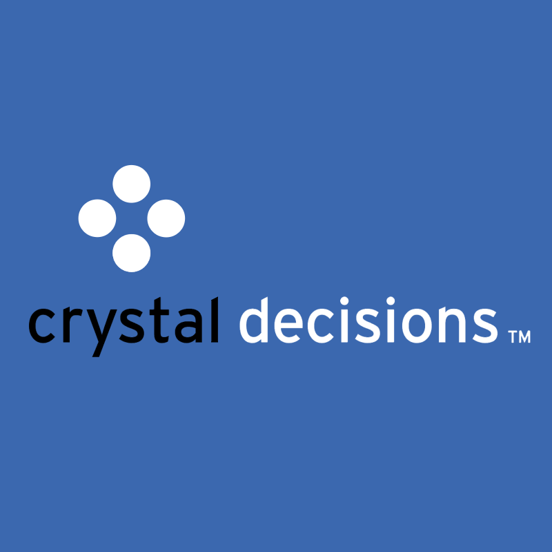 Crystal Decisions vector logo