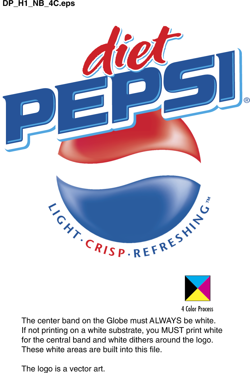 DIET PEPSI vector logo