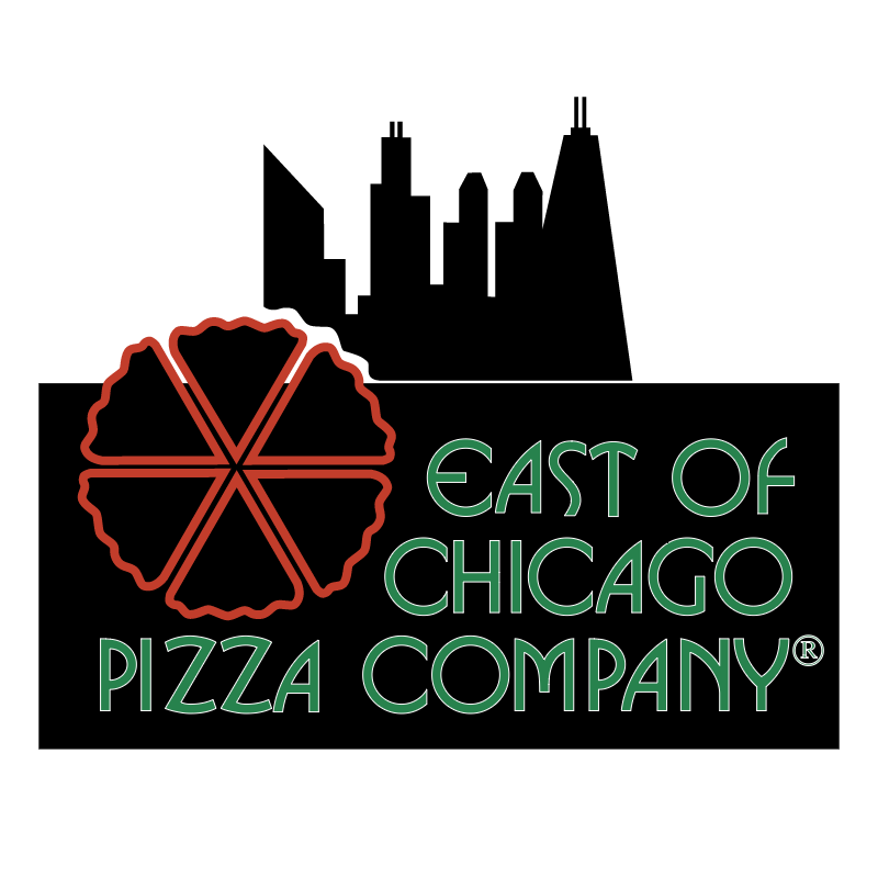 East of Chicago Pizza Company vector