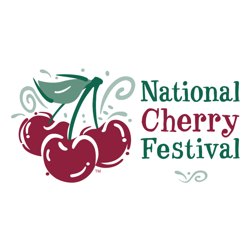 National Cherry Festival vector logo