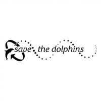 Save the dolphins vector