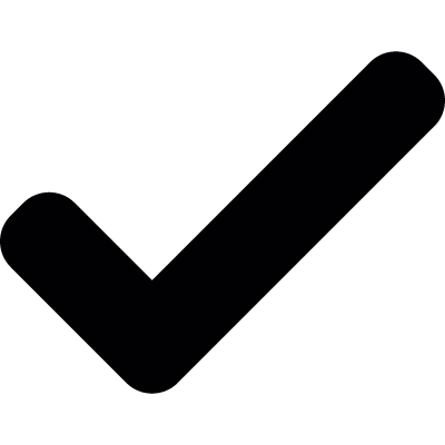 Checked symbol vector logo