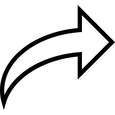 Curved Right Arrow vector logo