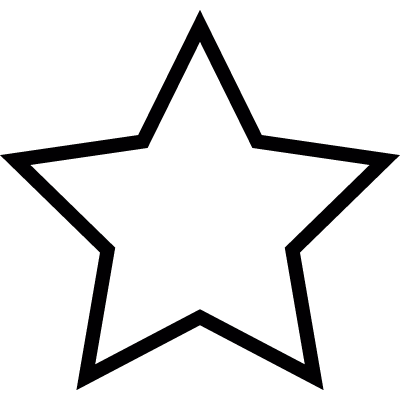 Star, IOS 7 symbol vector logo